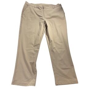 NWOT WILLIT Sports Mens Khaki‎ Flat Front Stretch Golf Chino Pants 40W 30L